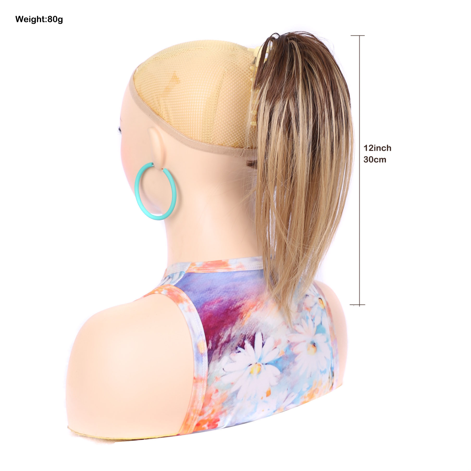 وصلات شعر صناعية بمشبك مخلبي ع - مراجعة Claw Clip Messy Bun Hair Piece وسعره