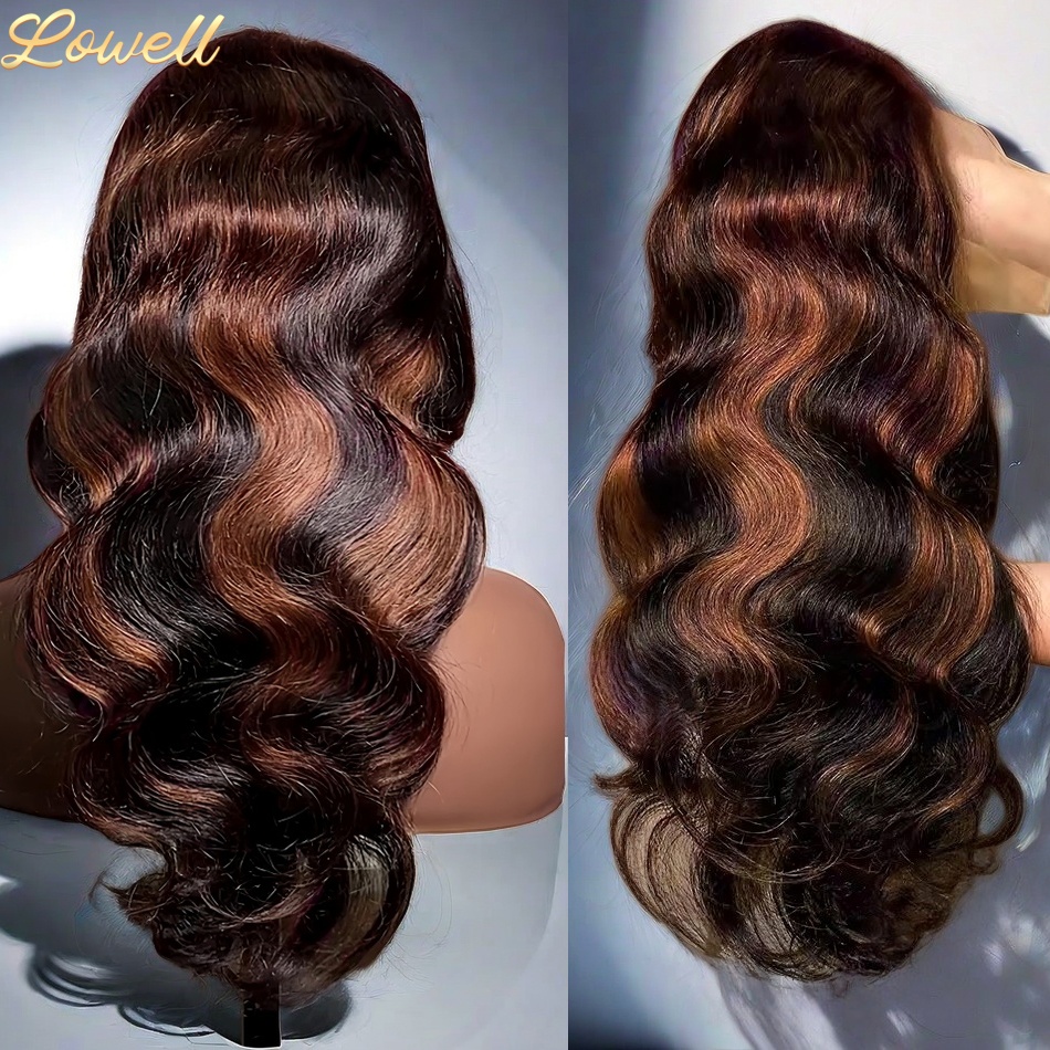 شعر مستعار بشري مموج بتصميم ها - مراجعة Human Hair Wigs وسعره