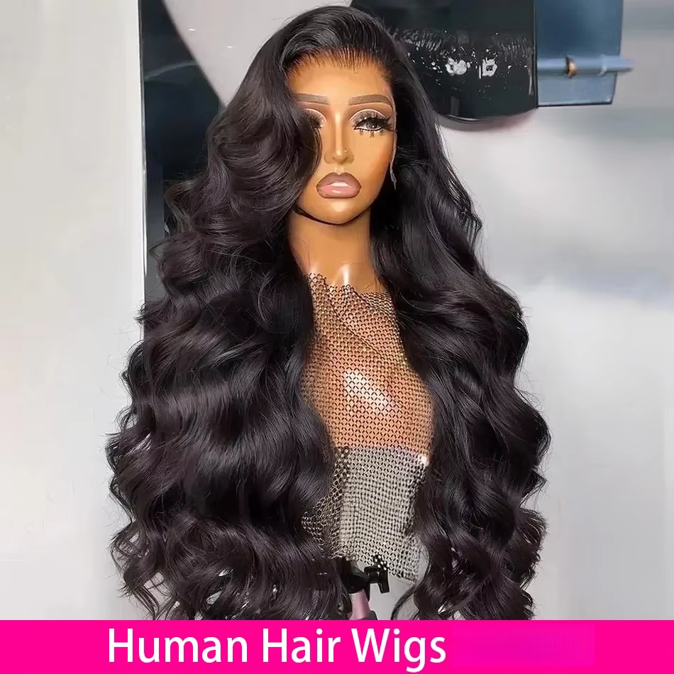 40 بوصة الجسم موجة خصلات الشعر - مراجعة Hd Lace Frontal Wig Human Hair Pre Plucked وسعره