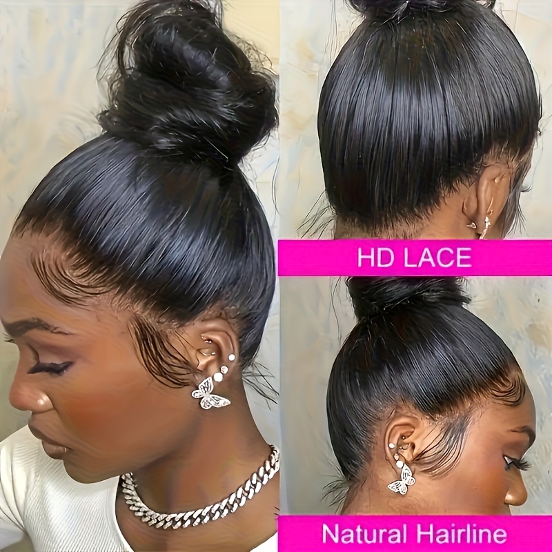 باروكة شعر طبيعي بشري، بطول 36 - مراجعة Hd Lace Frontal Wig Human Hair Pre Plucked وسعره