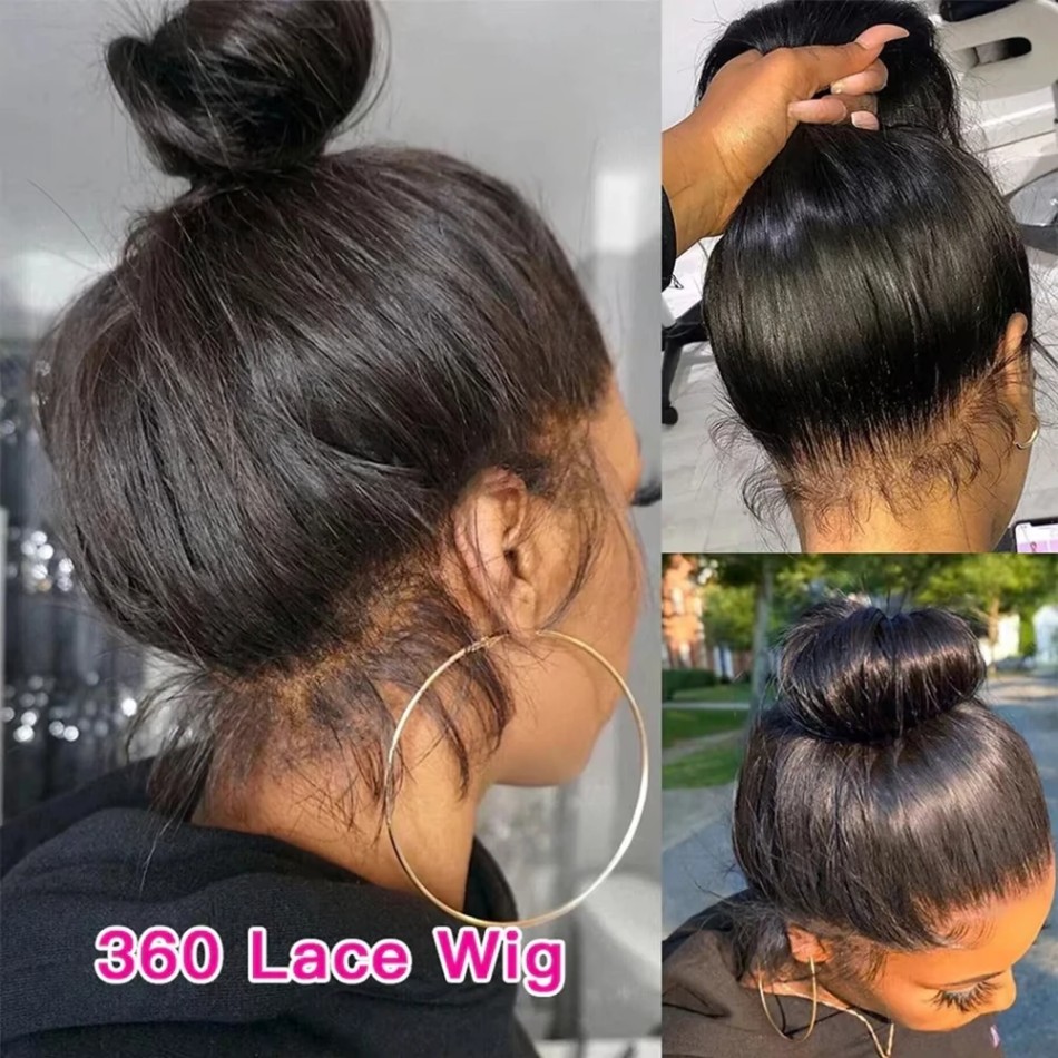 باروكة شعر طبيعي كاملة 360 درج - مراجعة Hd Lace Frontal Wig Human Hair Pre Plucked وسعره
