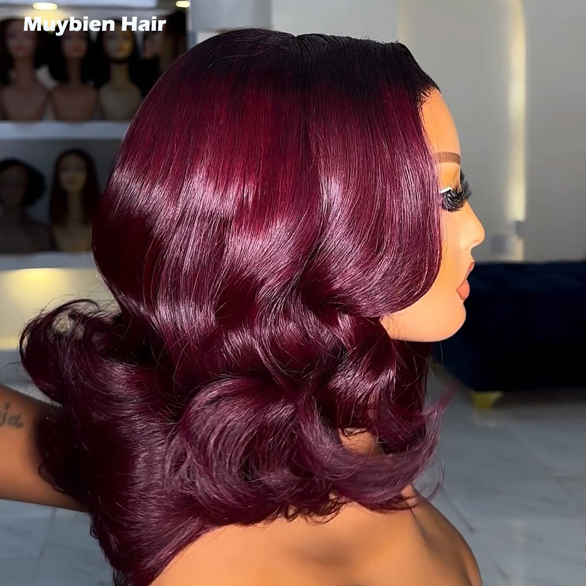 باروكة شعر بشري بوب جاهزة للار - مراجعة Glueless Wear And Go Human Hair Wig وسعره
