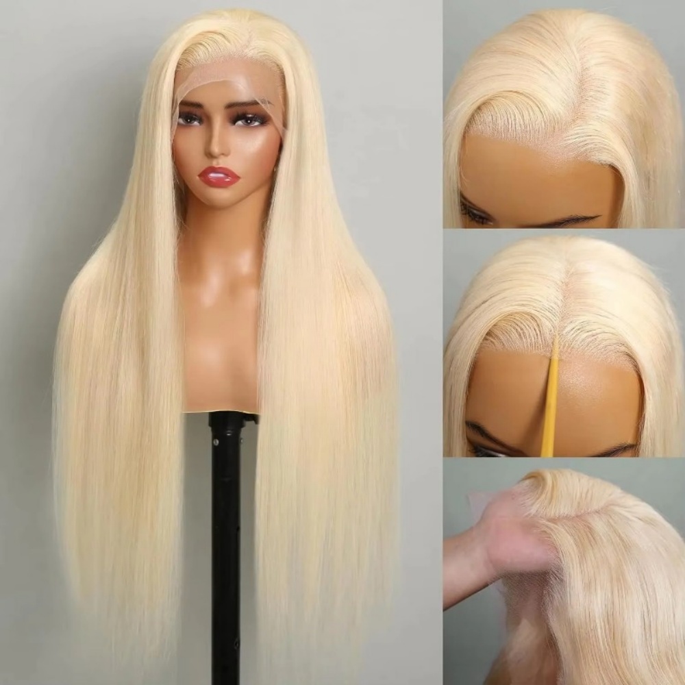 613 باروكة من شعر طبيعي أشقر H - مراجعة Lace Front Wigs وسعره