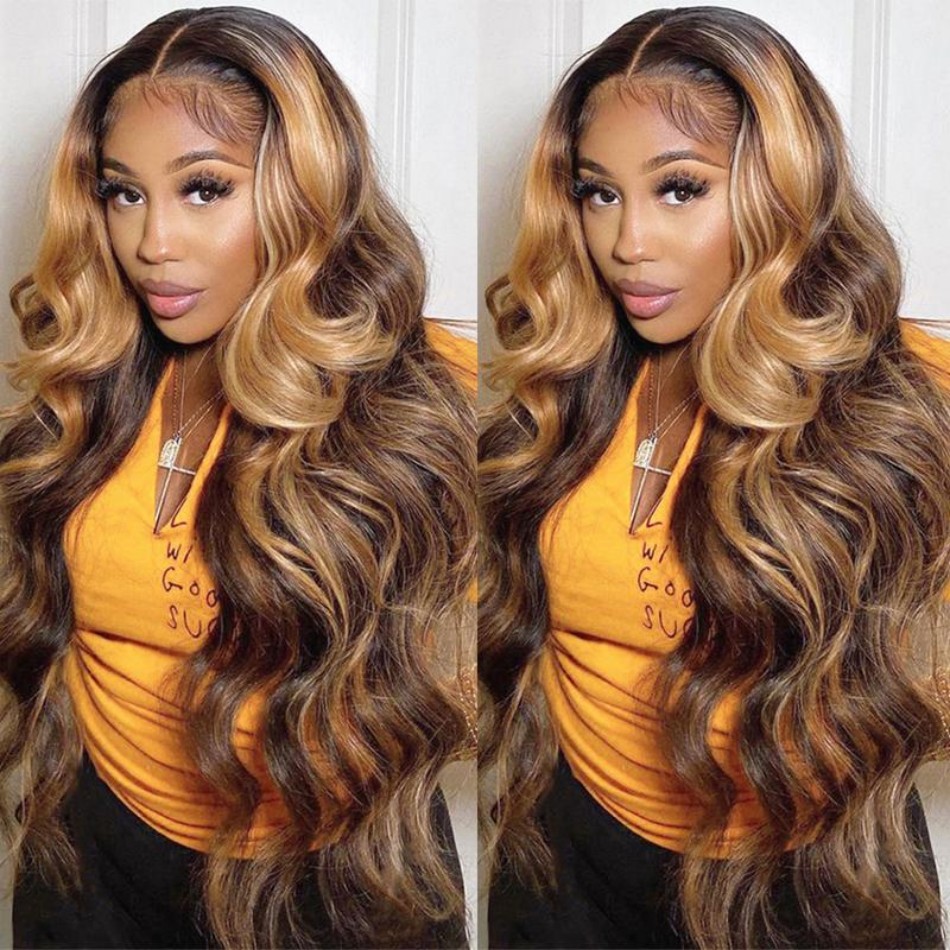 250 كثافة تسليط الضوء على البا - مراجعة Lace Front Wigs وسعره
