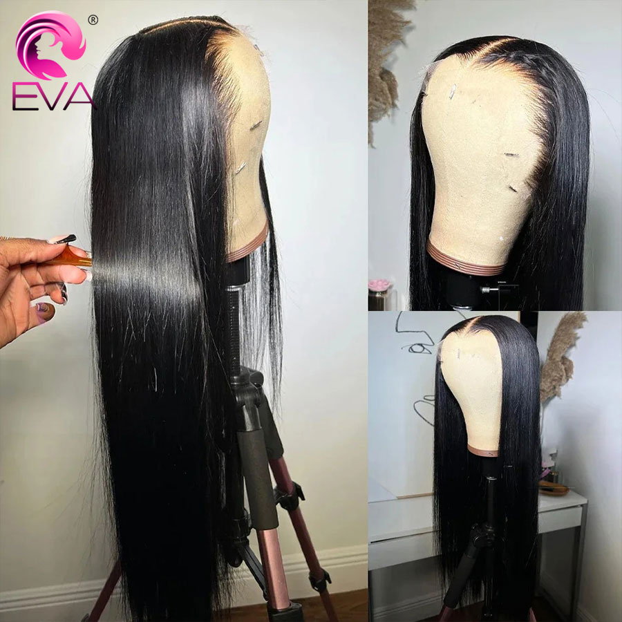 إيفا الشعر الجزء العميق HD الد - مراجعة Hd Lace Frontal Wig Human Hair Pre Plucked وسعره