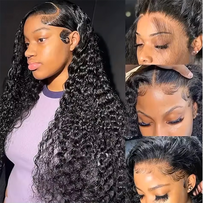 شعر مستعار بشري مموج عميق، شعر - مراجعة Lace Front Wigs وسعره