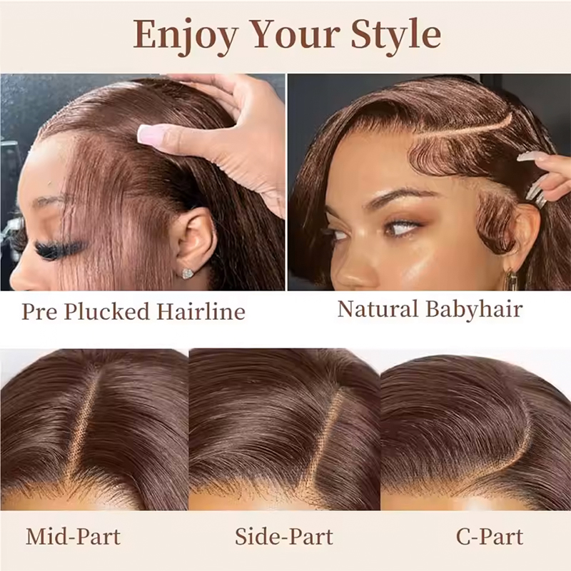 باروكة شعر بشري مستقيمة بلون ب - مراجعة Lace Front Wigs وسعره